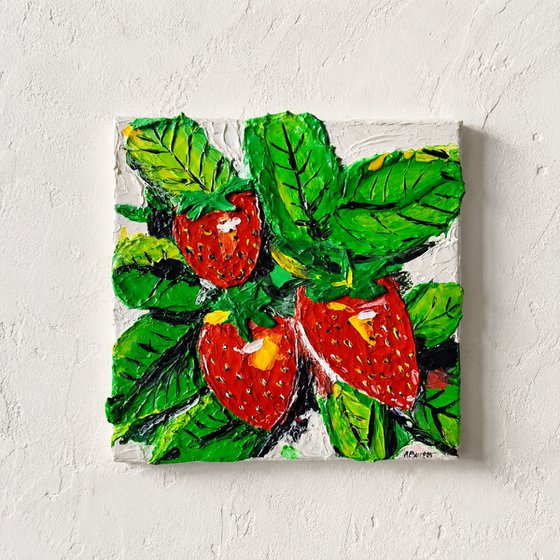 Red Strawberries from the Marchfeld