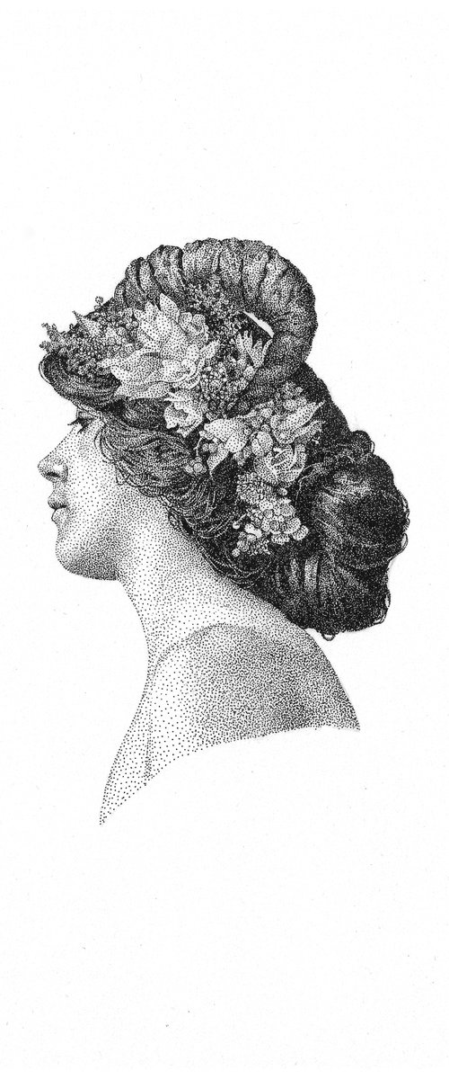 Minotaur. Mystical series by Iana Cherepanska