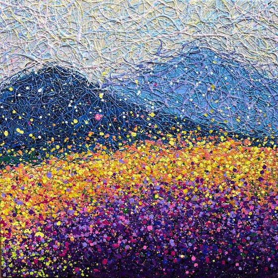 A Valley of Endless Light - triptych