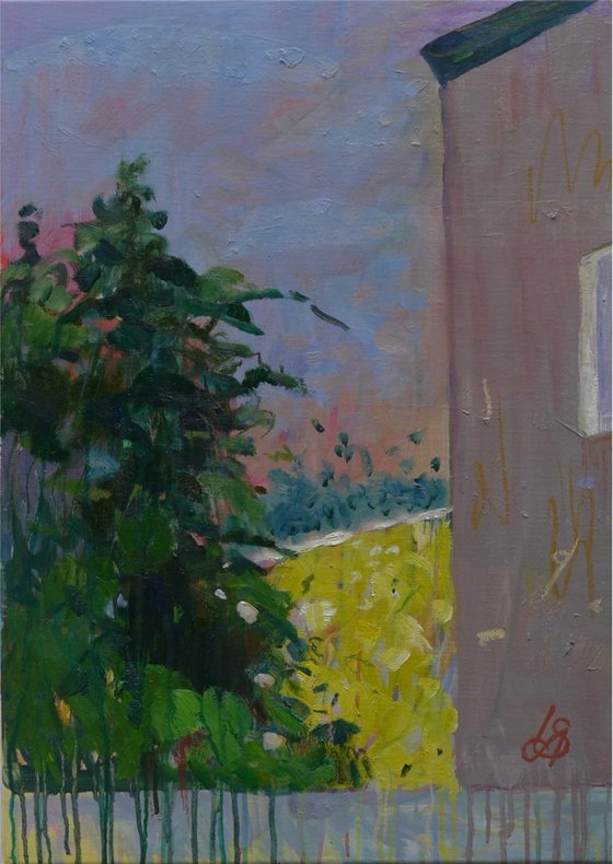 In the garden