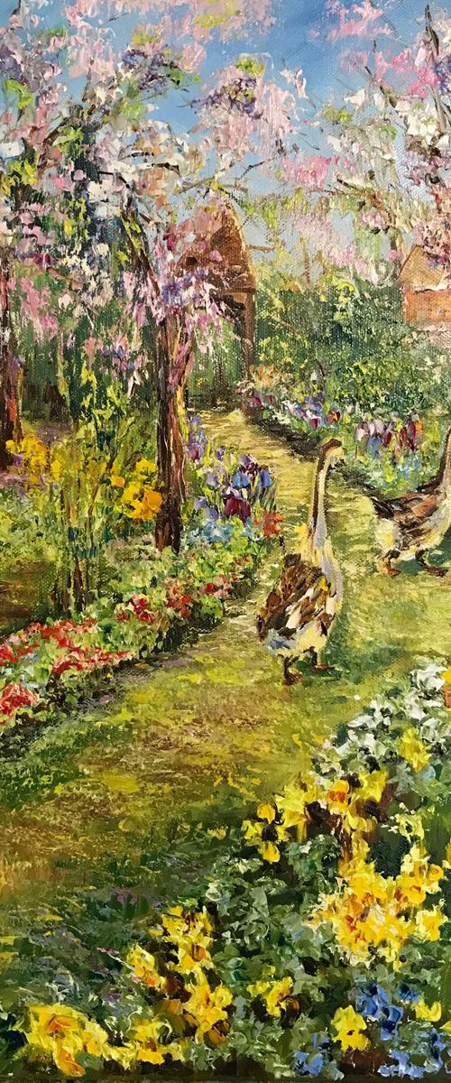 In the Garden by Diana Malivani