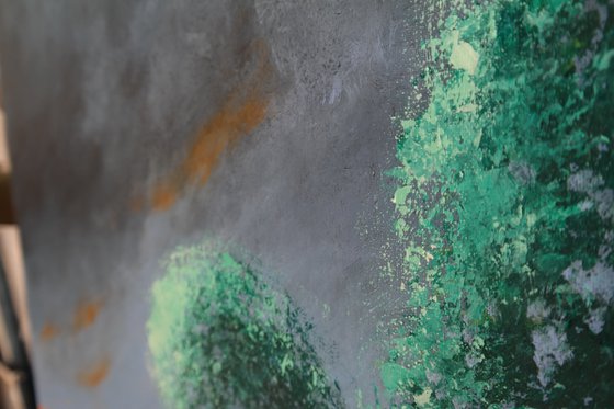 Sunset and the Storm - Fields and Colors Series