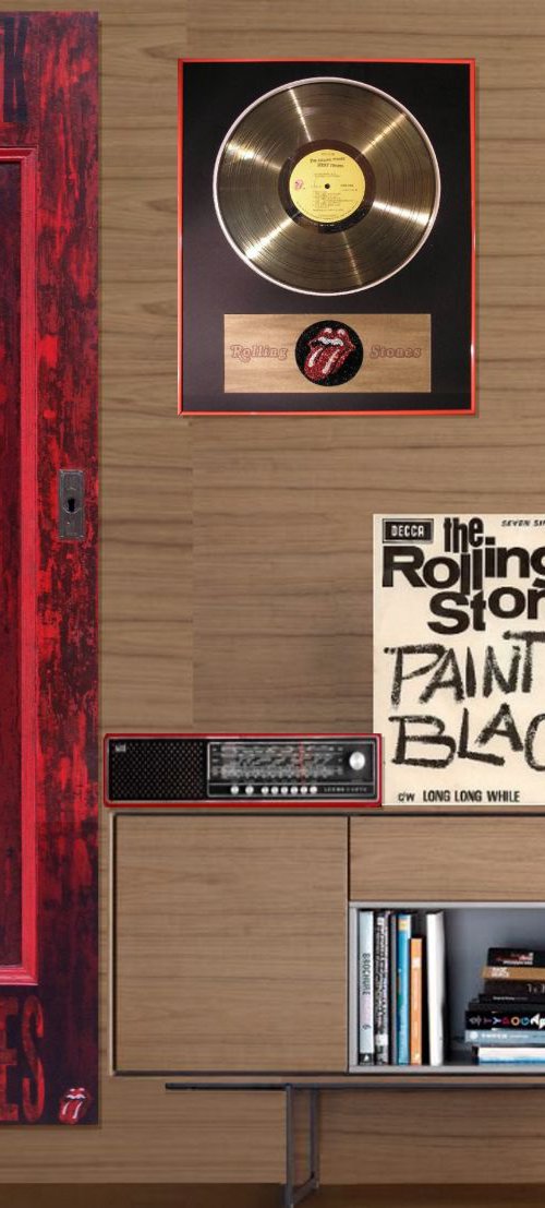 PAINT IT, BLACK (THE ROLLING STONES) by Segutoart