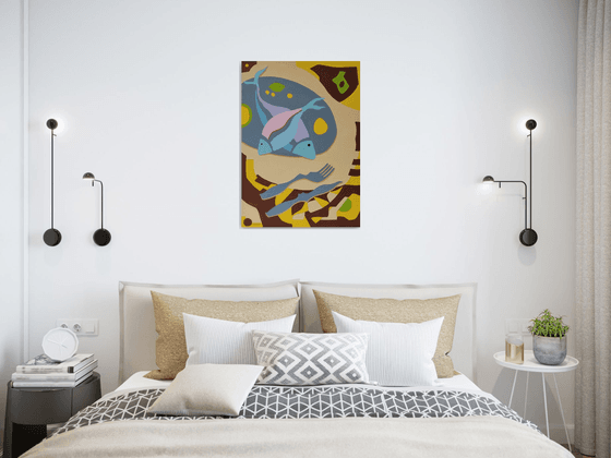 Still life with fish 2.