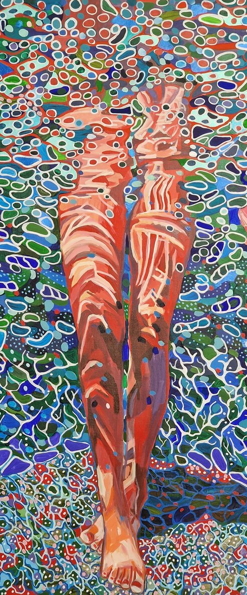 Underwater Green Blue by Alexandra Djokic