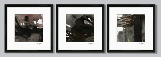 Spirit Dance Collection 1 - 3 Framed paintings