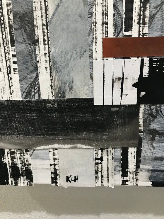 Mostly Here Disjointed Reality Collage