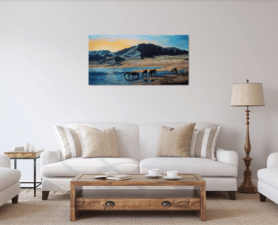 Morning Oasis: (SPACES Series)