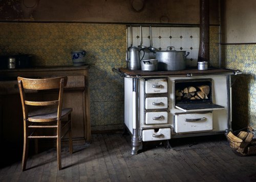 Abandoned Farm Kitchen by Matt Emmett