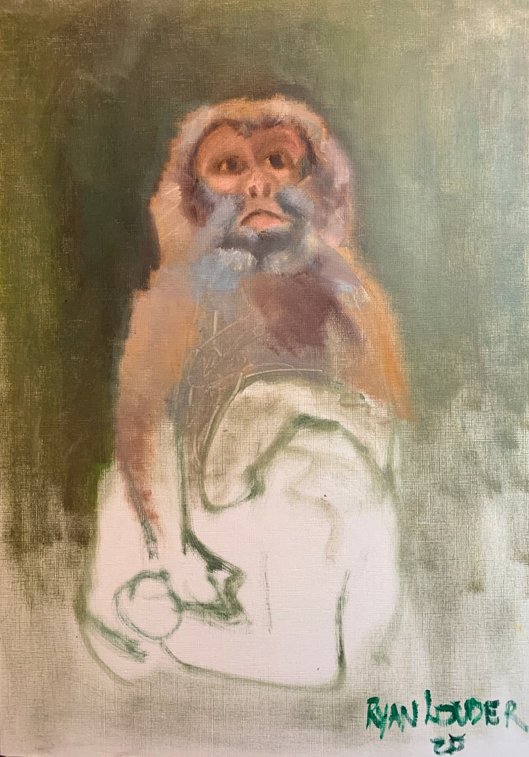 Results For Primate Monkey Ape In Paintings Artfinder