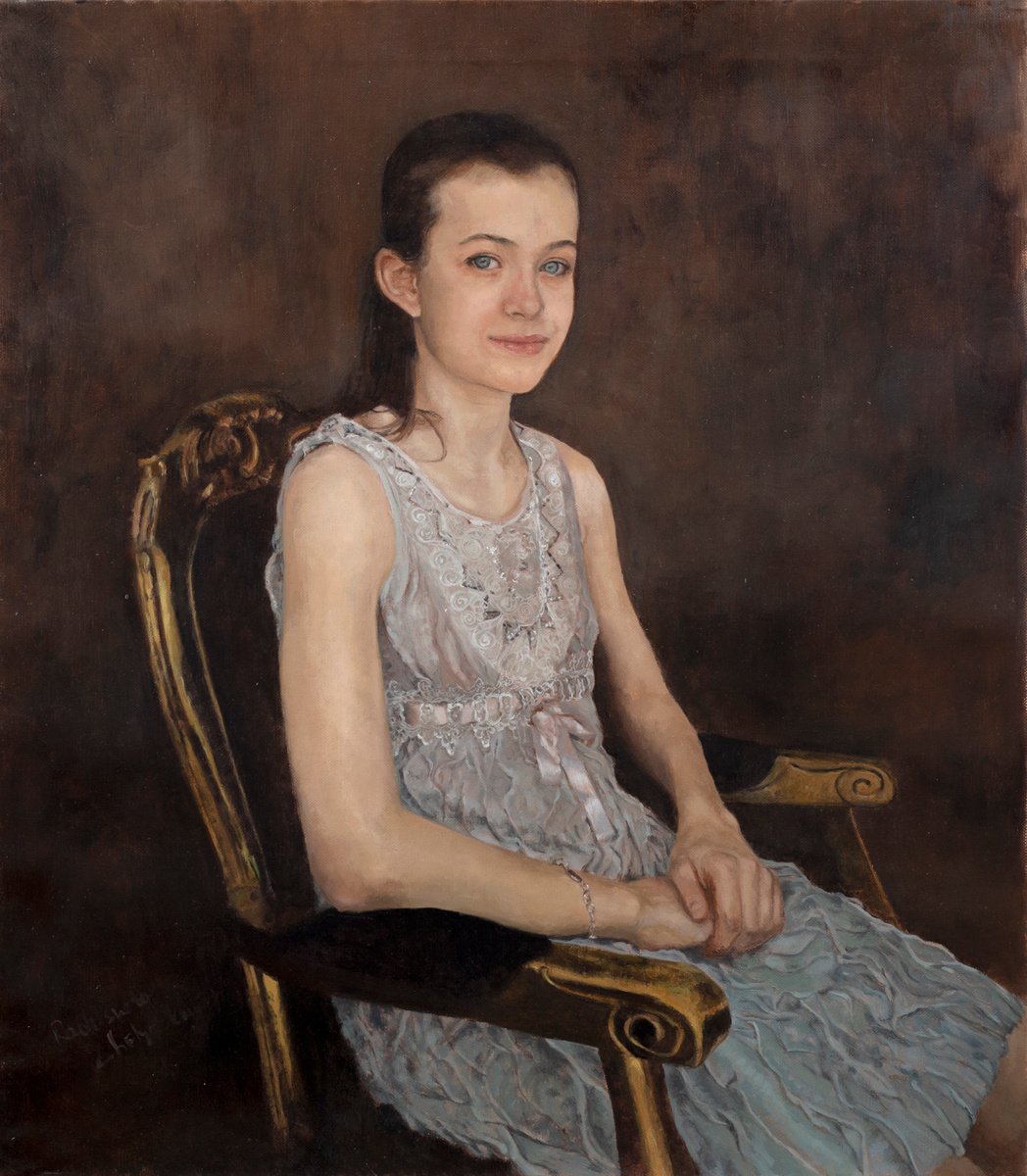 Portrait of a girl by Radosveta Zhelyazkova