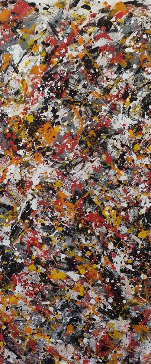 Abstract minimalism ACRYLIC on CANVAS by M.Y. by Max Yaskin