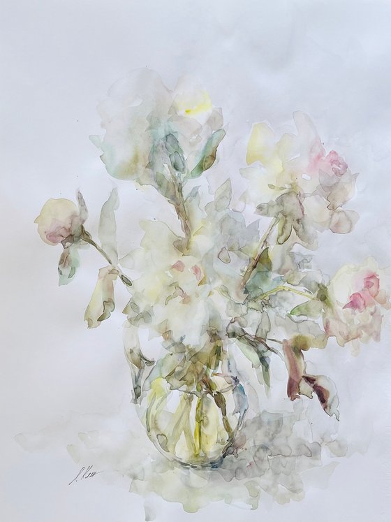 Peonies 50x65 cm 2025