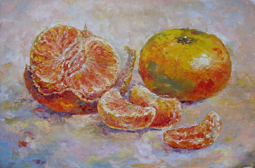 Tangerine season by Liubov Ponomarova