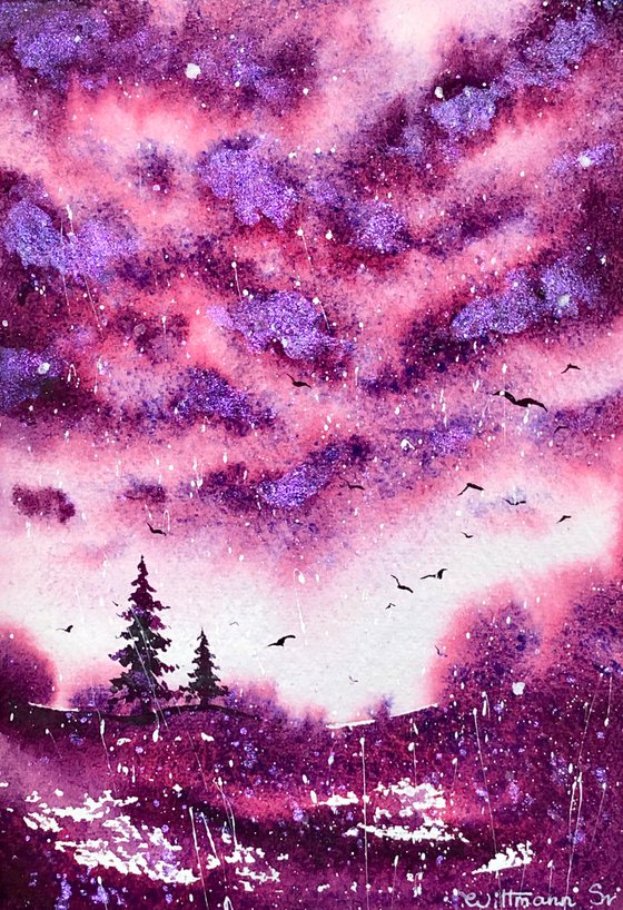 Purple  Forest #3