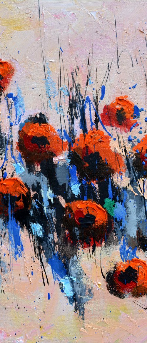 Red poppies  4426 by Pol Henry Ledent
