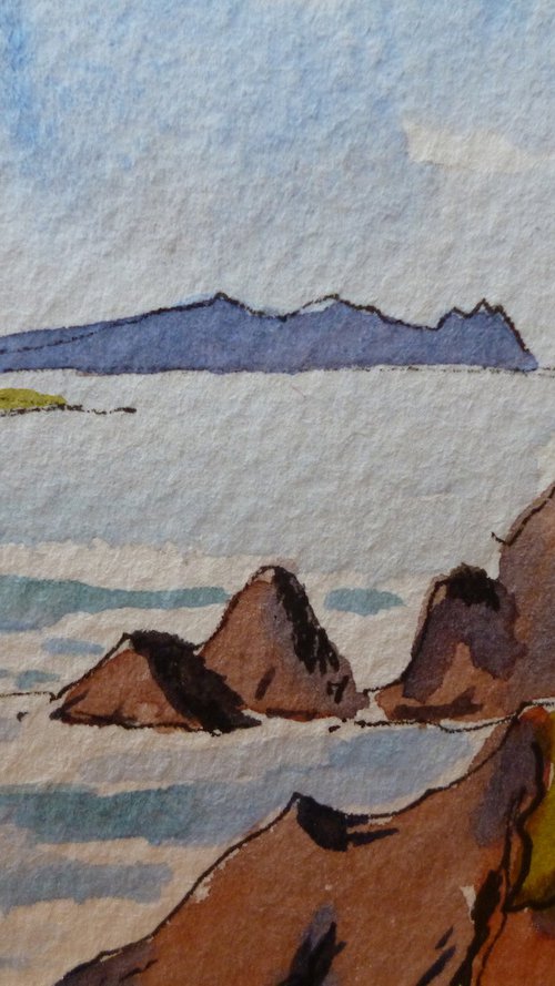 Blasket Island by Maire Flanagan