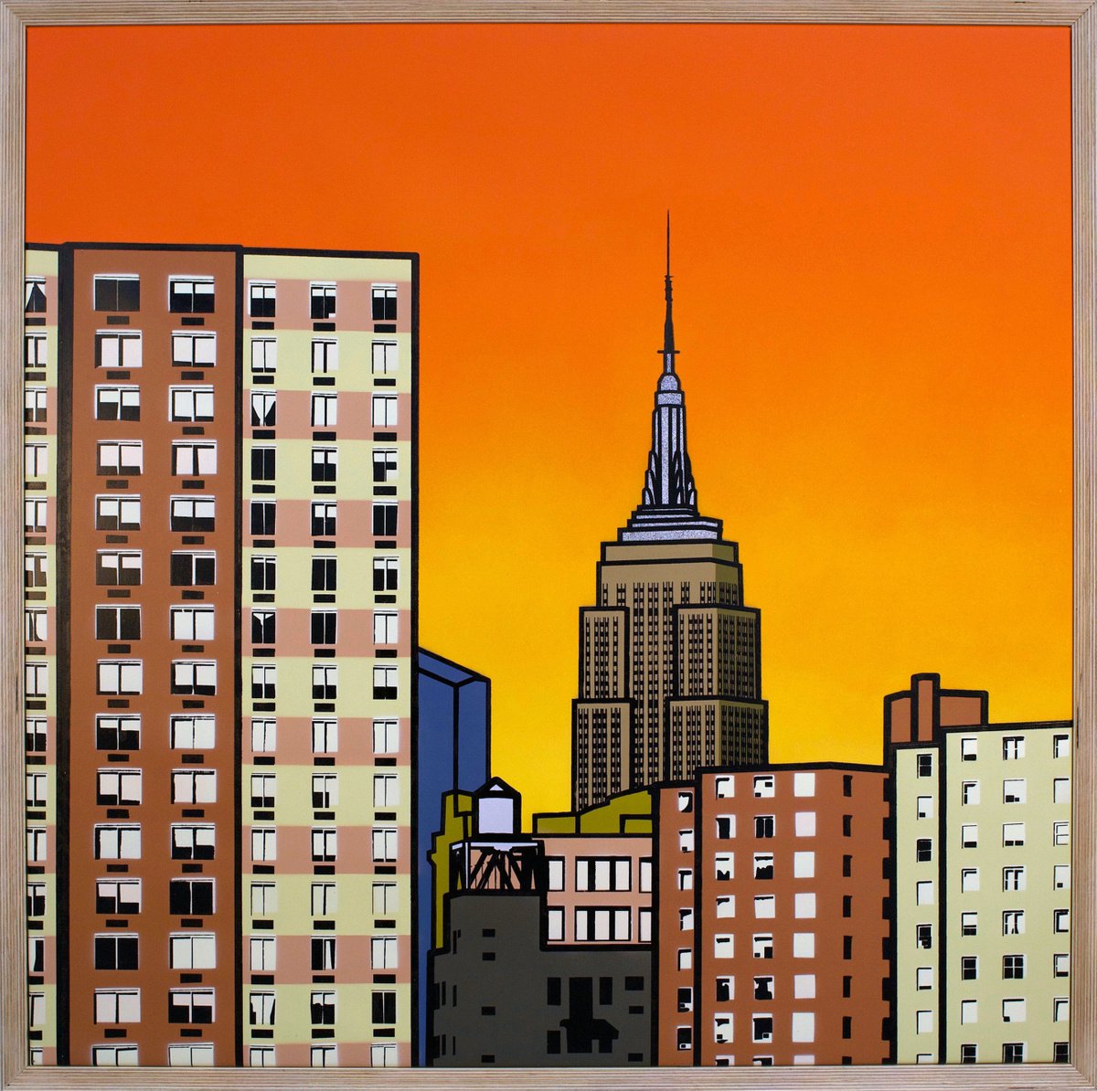 Manhattan Sunset #1 by Gerry Buxton
