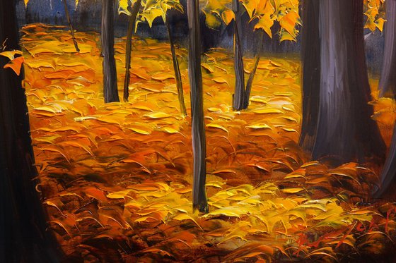 "Golden Leaves"