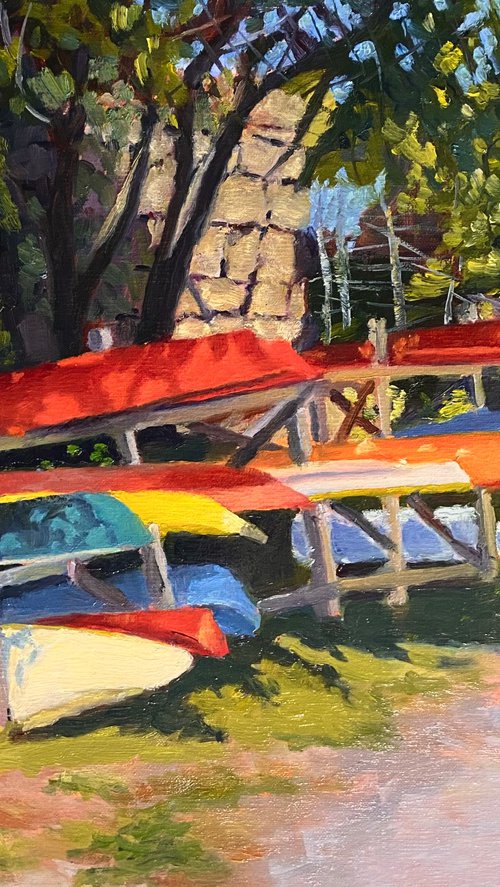 Kolorful Kayaks by Daniel Fishback