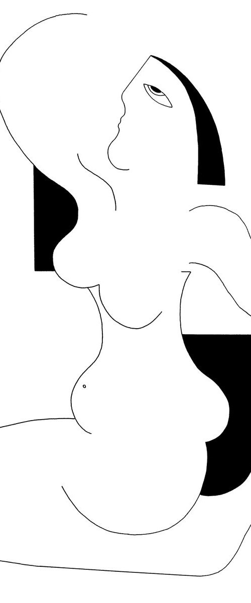 Elle est Elle by Hildegarde Handsaeme