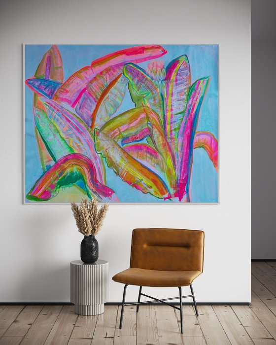 ‘Banana Leaves Sway’