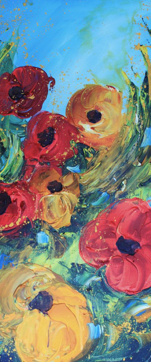 Poppy sweetness by Emma Sian Pritchard