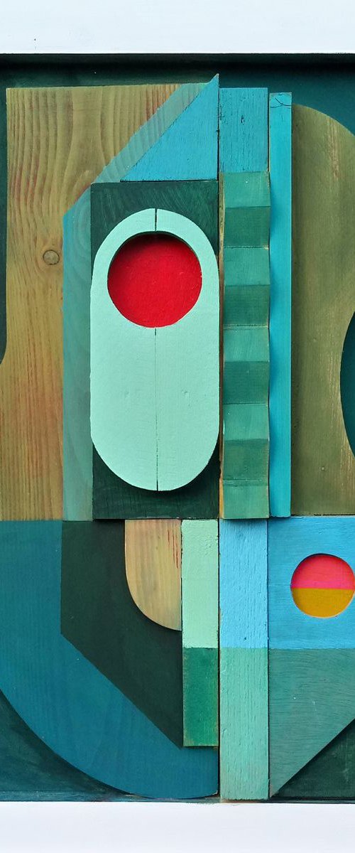 Nucleus (relief) by Liam Hennessy