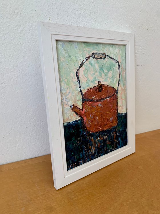 Still Life with a Copper Teapot
