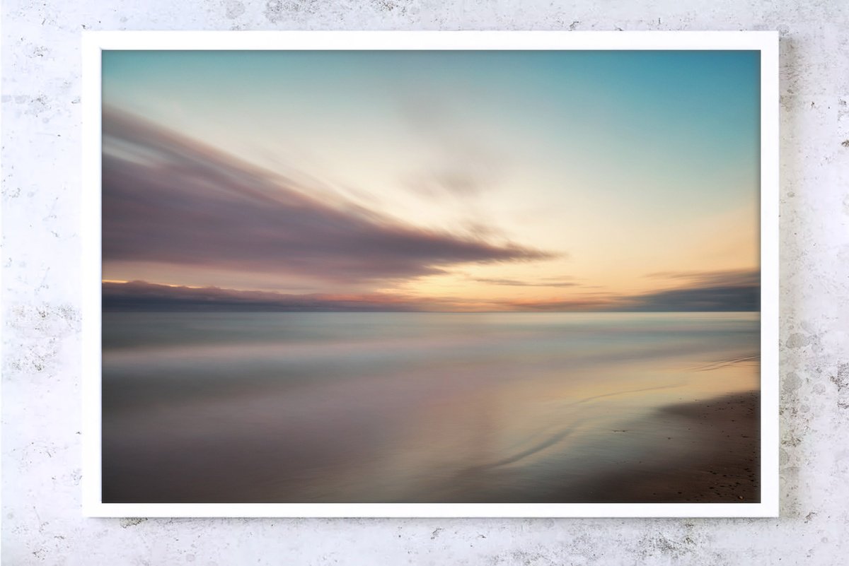 Impressionistic Photograph , Danish Sunset By Karim Carella, 39 X 28, Artwork For Sale On Artfinder