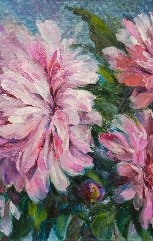 BEAUTIFUL PEONIES by Galyna Shevchencko