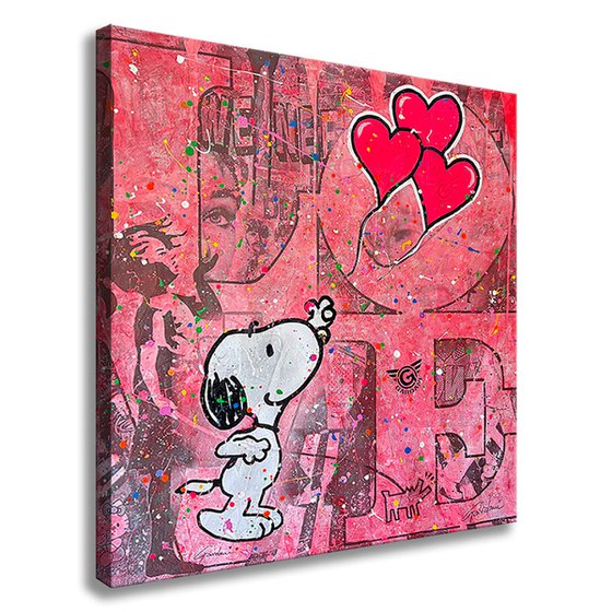 You make me happy Snoopy