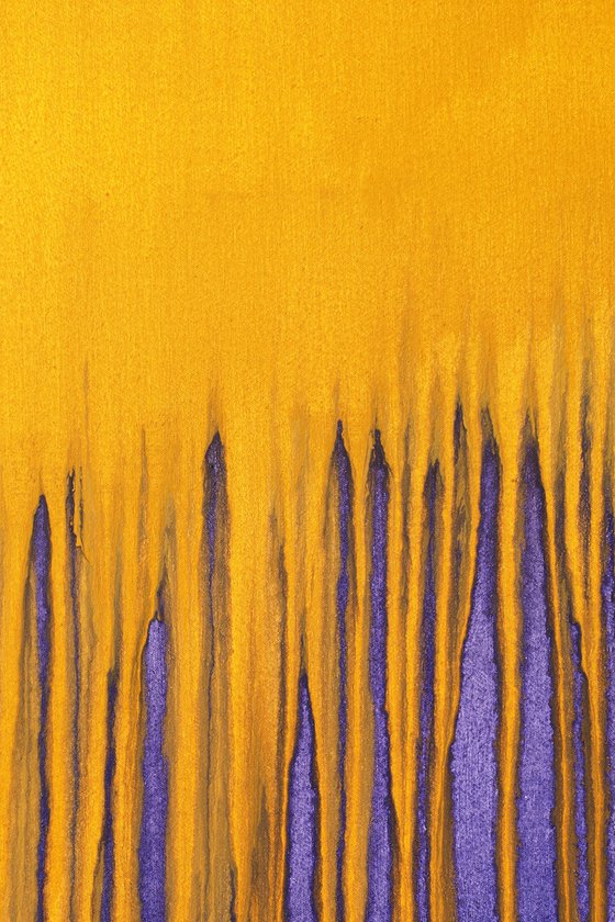 Tuesday (Orange Over Purple)