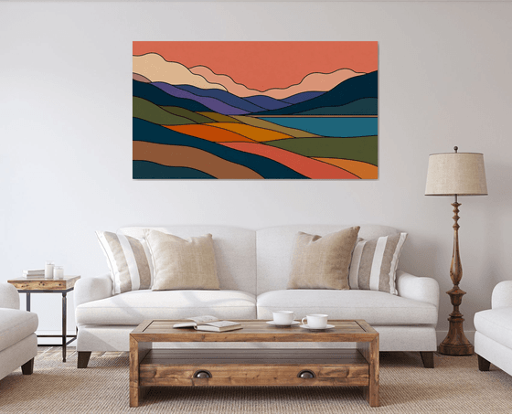 Flowing Landscape #36