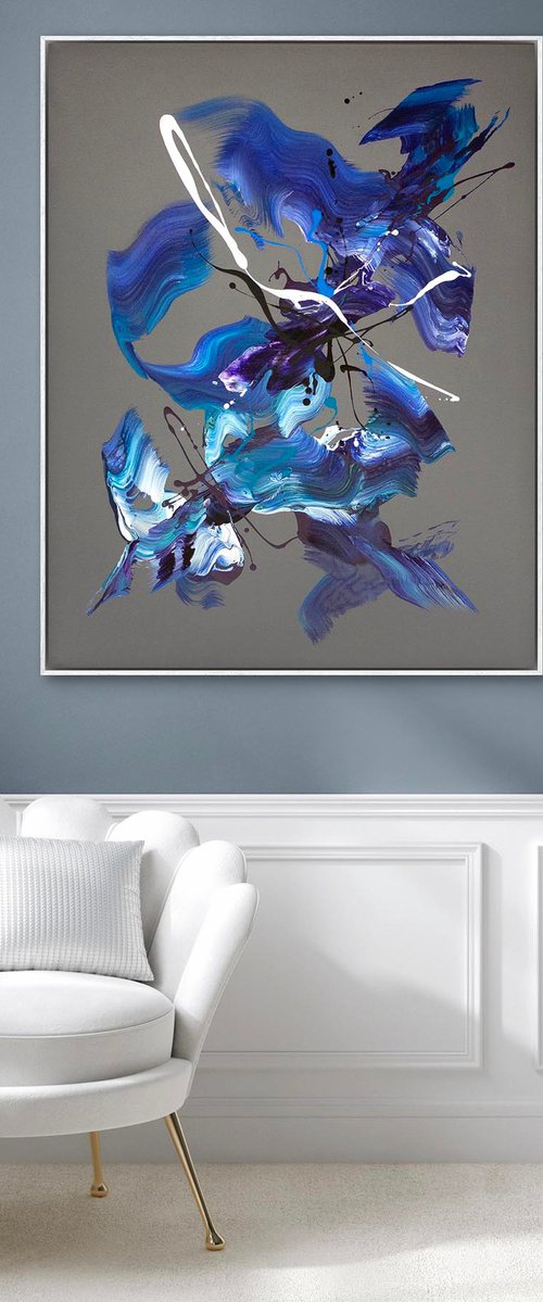 A Symphony of Blues by Paresh Nrshinga FRSA