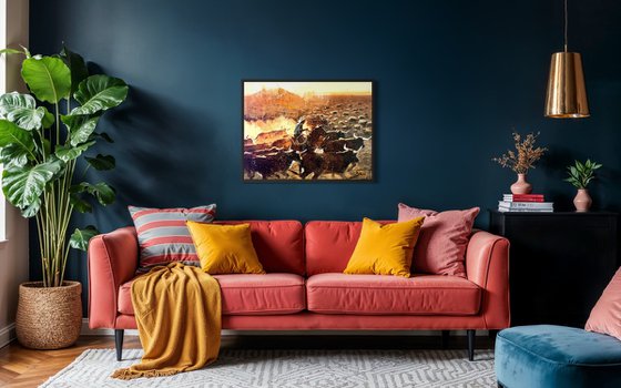 Driving Through the Blaze