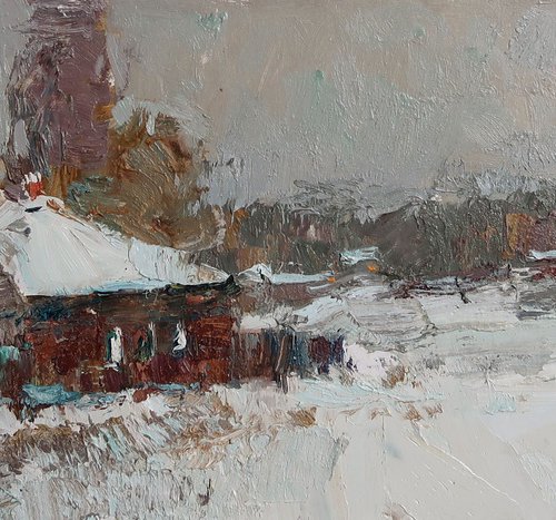December snow by Aleksandr  Kryushyn