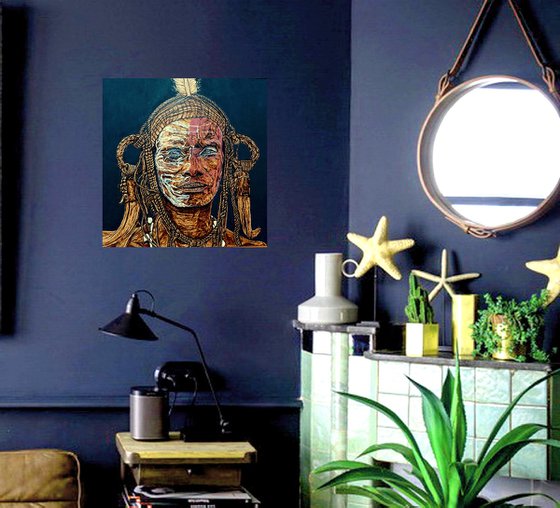 Mursi warrior (Ethiopia)