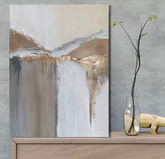 Textured Abstract Paintings Contemporary Art