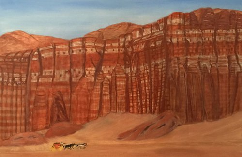 RED ROCK CANYON by Leslie Dannenberg