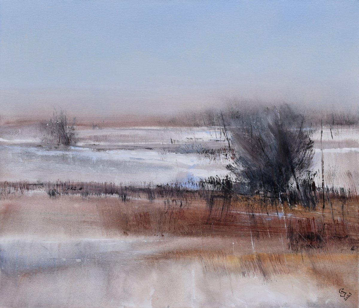  Remembering The Winter By Ivan Grozdanovski, 29 X 25, Artwork For Sale On Artfinder