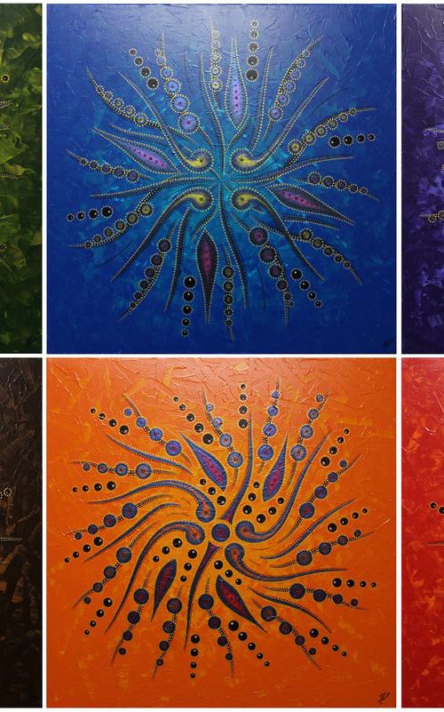 Abstract Shapes Movements / Colors by Jonathan Pradillon