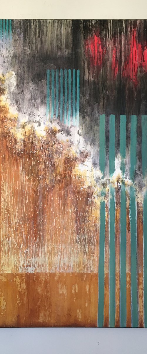 Wall. 48X32 inch. by CM