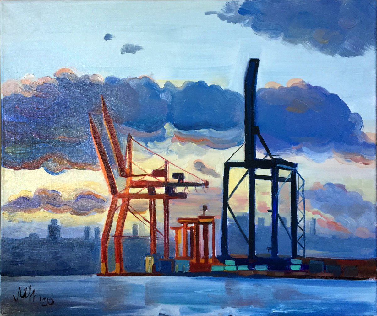Port - Crane5 by Szabrina Maharita