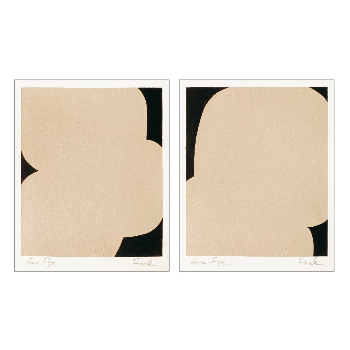 Female, Set Of 2 By Anna Pepe, 8 X 10, Artwork For Sale On Artfinder