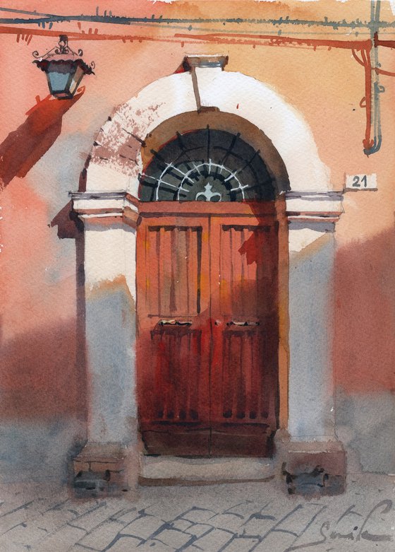 Italian doorway