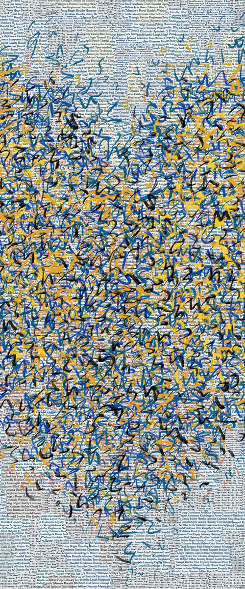 The Tenth Optimist 102 x 102cm by George Hall