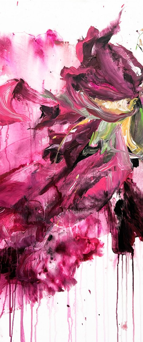Pink flower 32 by Rosi Roys