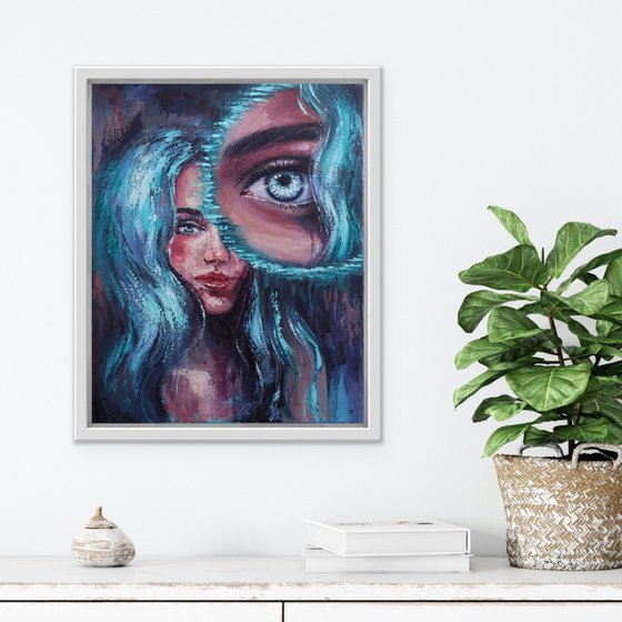 Ocean eyes | 40*50 cm