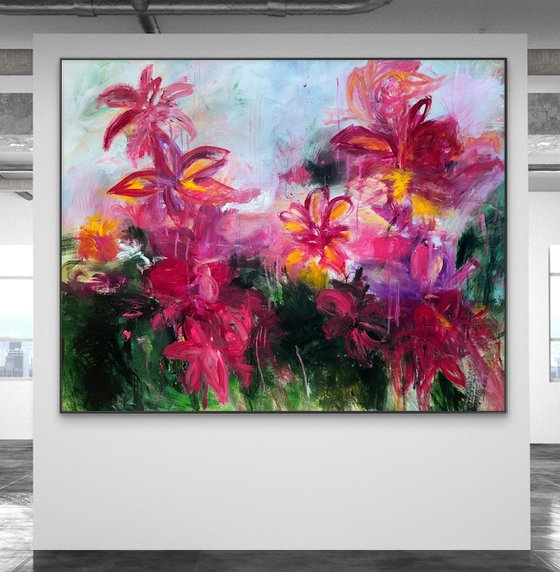 Where the Garden Burns Pink